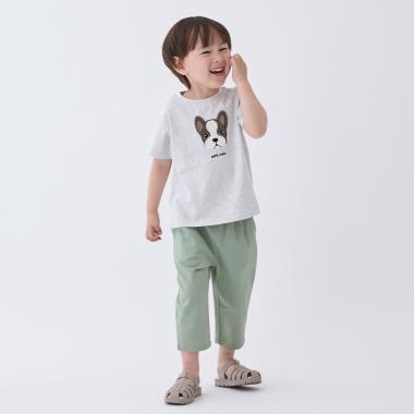 彈力八分褲