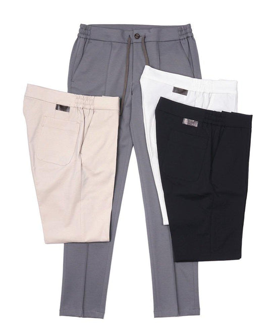 【The Chino Revived】<br>圧縮コットンジャージーイージースリムフィットパンツ (CH-TCR2410220)