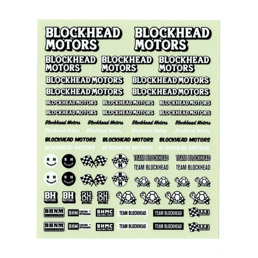 BLOCKHEAD MOTORS 1/32 貼紙
