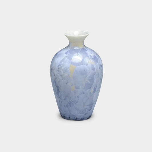 花結晶 銀藤 京燒清水燒 陶葊 清酒壺