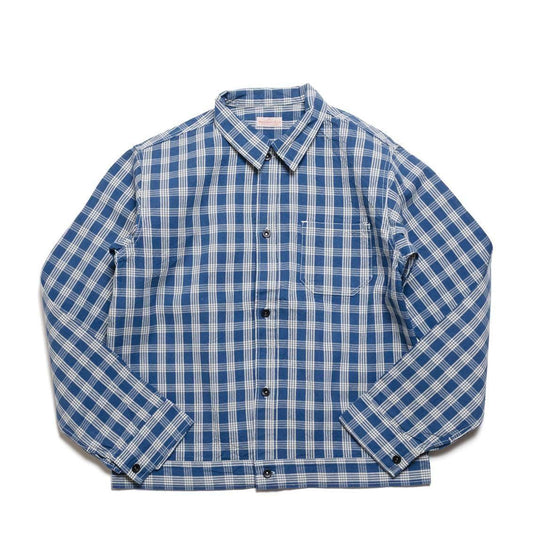 UNION SUPPLY PALAKA CHECK SHIRT BLOUSE Palaka格紋襯衫上衣 US15901