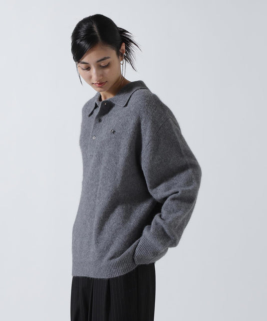 高領針織上衣 Knuth Marf fox over polo-neck knit