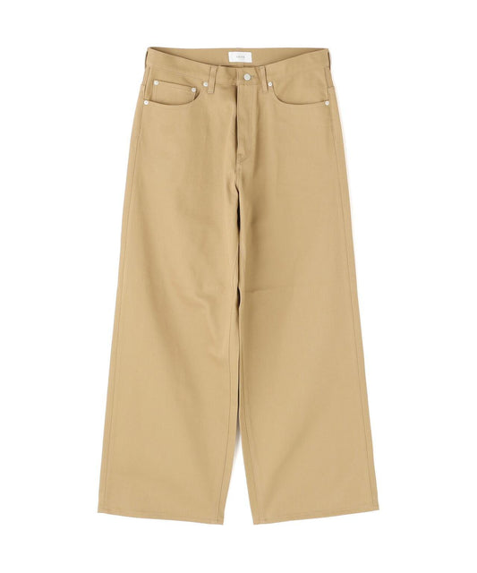 寬鬆牛仔 WIDE FIT DENIM PANTS 牛仔褲 BEIGE