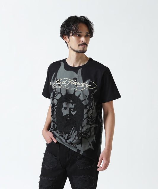 Ed Hardy EBKST SS TEE_CHRIST 短袖T恤
