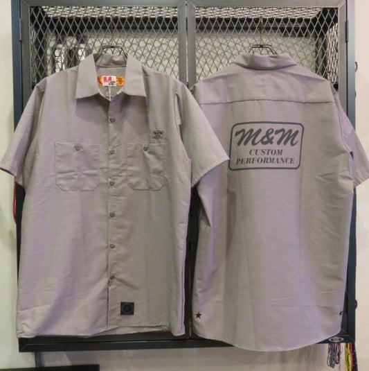 【セール】M&M SHORT SLEEVE WORK SHIRT 25-MMSH-02 (25-MMSH-02)