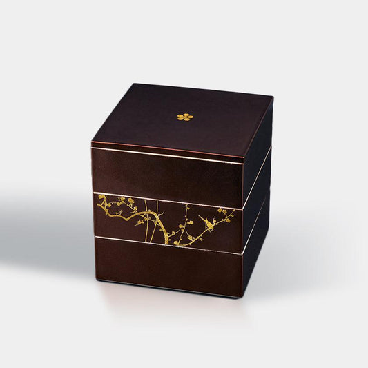 金澤箔工藝 KAGA SHIKISAI SEPIA 重箱 箔一