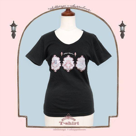 【okappalover×abilletage】Tシャツ (corset)