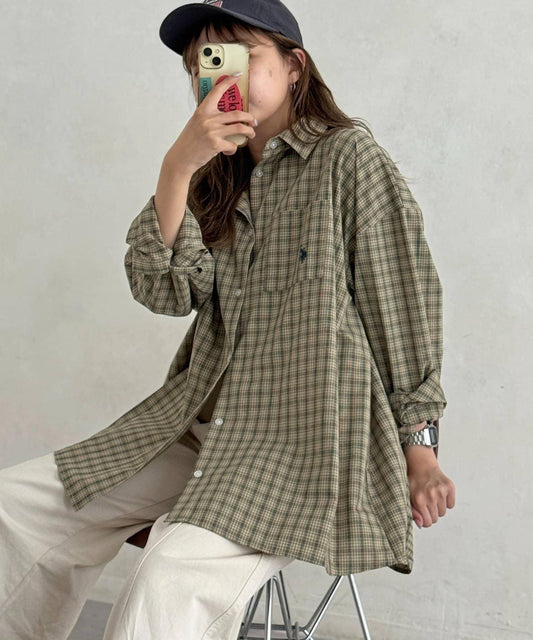 【U.S. POLO ASSN. 】大格紋襯衫