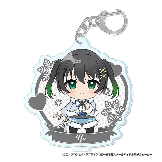 ラブライブ!虹ヶ咲學園スクールアイドル同好會(虹咲學園學園偶像同好會) Puchichoco系列 高咲侑 亞克力鑰匙扣 冬季服裝款