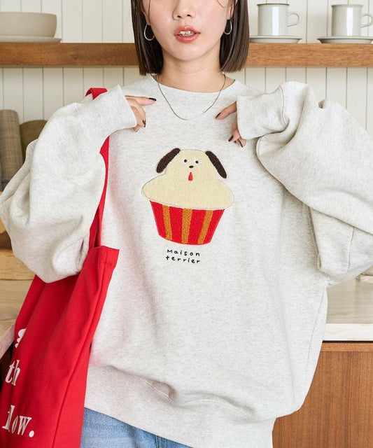 Maison terrier / メゾン・テリア 薩加拉刺繡 衛衣