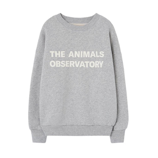 LAST ONE【50%off】The Animals Observatory／Grey Leo Sweatshirt (TAO-25AW-F25033_208_BG-488210441)