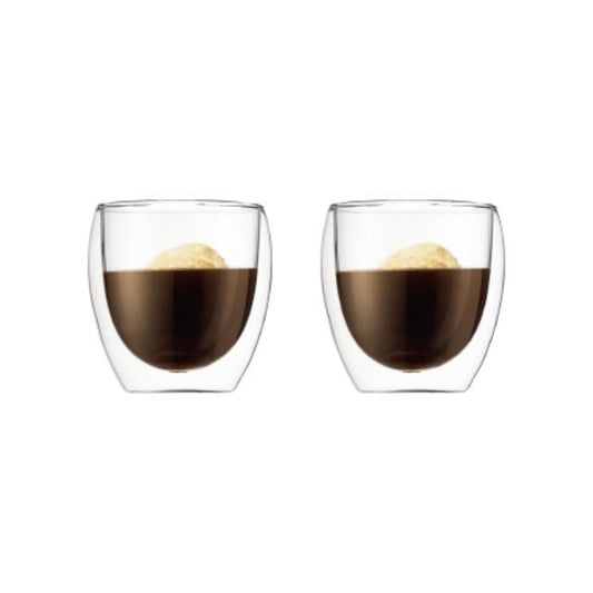 BODUM PAVINA雙層玻璃杯 0.25L（2個裝）