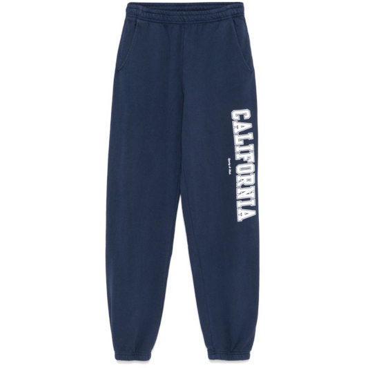Sporty & Rich【スポーティー＆リッチ】 California トラックパンツ NAVY WHITE (30SR03PA036516501BL32) (30SR03PA036516501BL32)