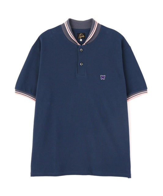 Needles 聯名 Shawl Collar S/S Polo - Cotton Pique