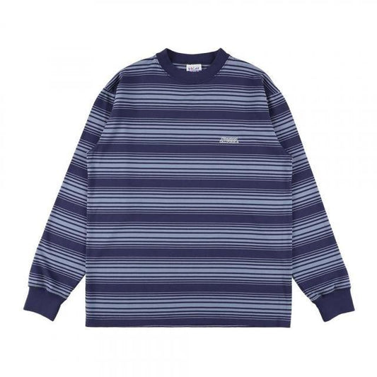 STANDARD CALIFORNIA   SD HEAVY WEIGHT  BORDER LS T(BLUE) (TSOLB170)