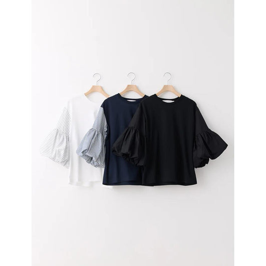 ADAWAS【アダワス】COTTON JERSEY TEE  470MILK (ADWS-507-28) (ADWS-507-28)