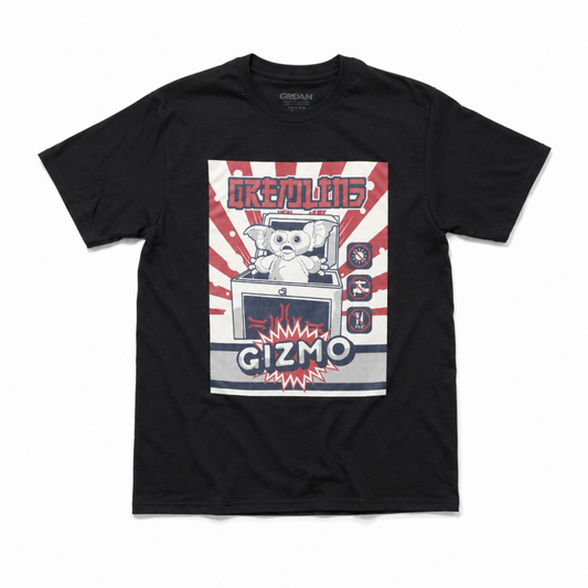 Gremlins（小魔怪） T恤 Japanese Advert Black CT7450款