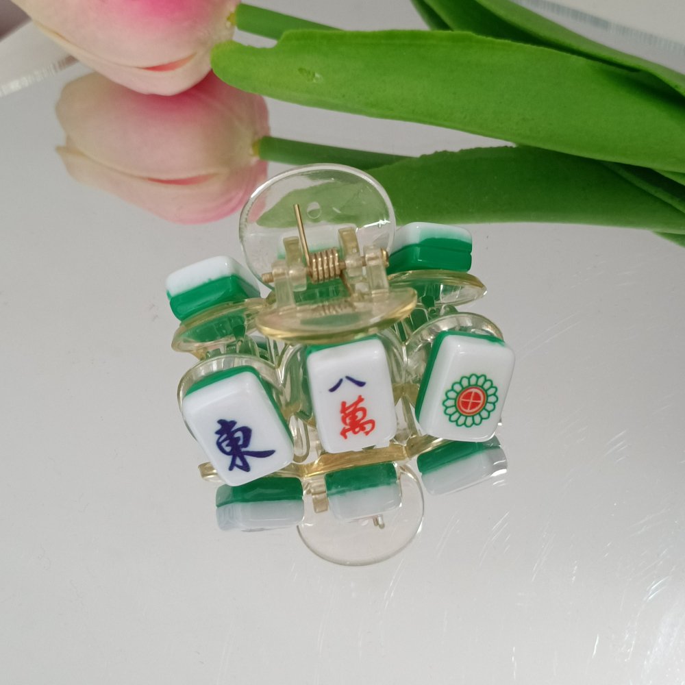 TRIPLE 麻雀牌 設計 髮夾 ［特價］ (AO4419)