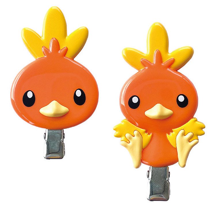 口袋妖怪 角色髮夾 火稚雞［特價］ (AO4651)