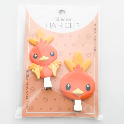 口袋妖怪 角色髮夾 火稚雞［特價］ (AO4651)