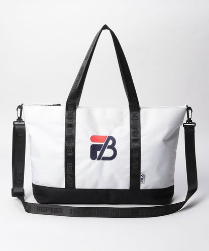 FILA x BE:FIRST 合作 LOGO 雙肩手提包 白色［特價］ (FL0078WH)