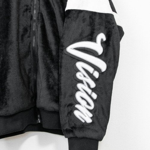 VISION STREET WEAR 袖徽章 羊毛夾克 黑色［特價］ (CT6553BK)