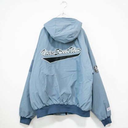 VISION STREET WEAR 中絨 尼龍繡花夾克藍色［特價］ (CT6548BL)