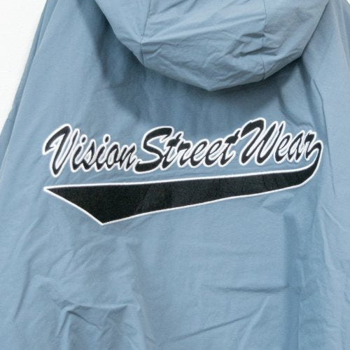 VISION STREET WEAR 中絨 尼龍繡花夾克藍色［特價］ (CT6548BL)