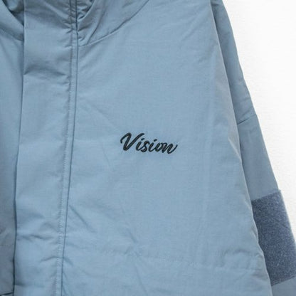 VISION STREET WEAR 中絨 尼龍繡花夾克藍色［特價］ (CT6548BL)