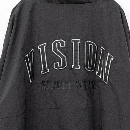 VISION STREET WEAR 經典徽章 尼龍夾克外套 黑色［特價］ (CT6464BK)