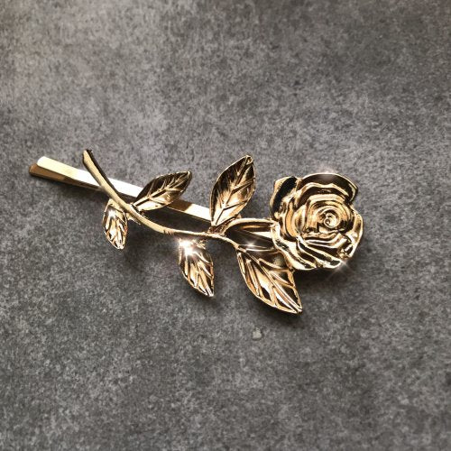 大號髮夾 玫瑰【特價】AO4443A