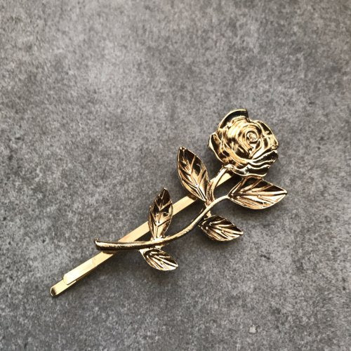 大號髮夾 玫瑰【特價】AO4443A