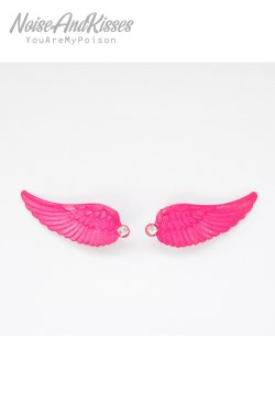 XTS雙翼髮夾套裝 深粉色 100日元一套［特價］ (XH0005DPK)