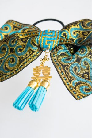 XTS 中國絲帶髮圈 27 (XT7146)