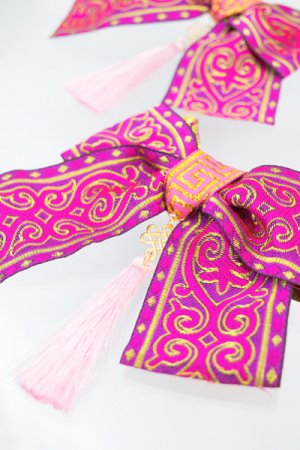 XTS中國風絲帶髮夾套裝18件XT4615-C