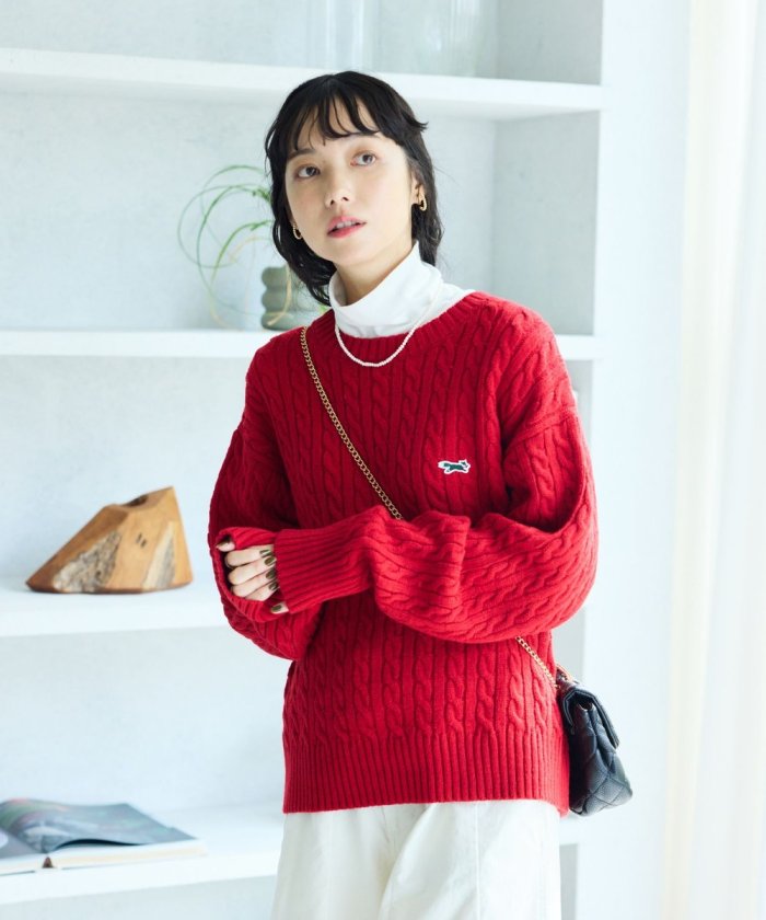 聯名迷你電纜針織套頭衫