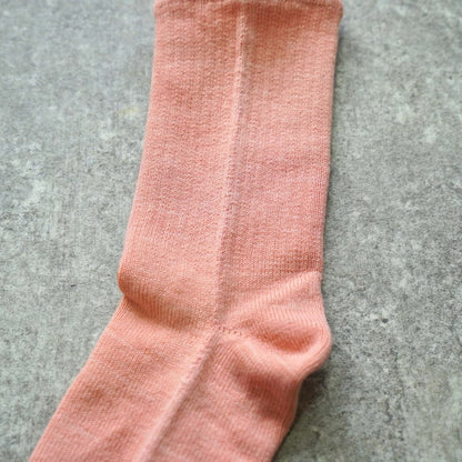 棉質自然襪/草木染6色/22-27厘米