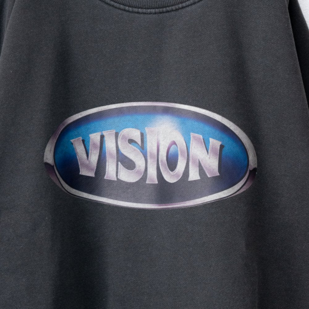 VISION STREET WEAR 顏料金屬圓圈衛衣 炭灰色 (CT6987CH)