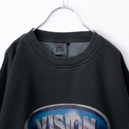 VISION STREET WEAR 顏料金屬圓圈衛衣 炭灰色 (CT6987CH)