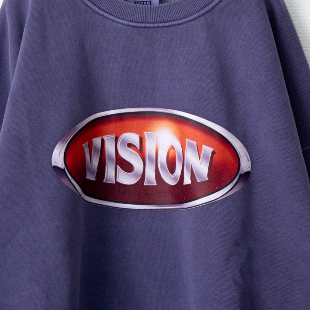 VISION STREET WEAR 顏料金屬圓圈衛衣 紫色 (CT6987PP)