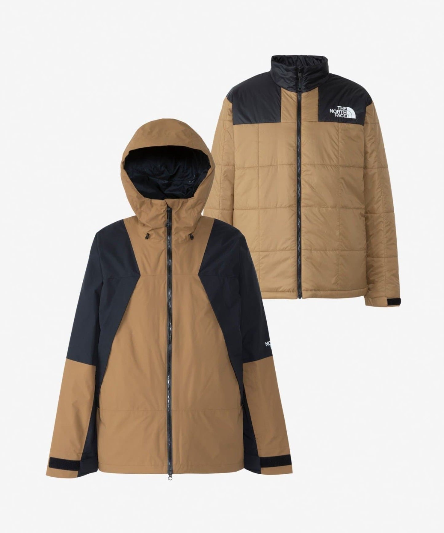 【THE NORTH FACE/北面】雪鳥三合一登山夾克