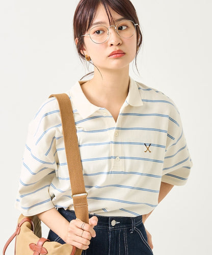 SUNNY GOLF 條紋POLO衫