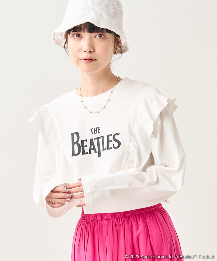 THE BEATLES 蕾絲長袖T恤