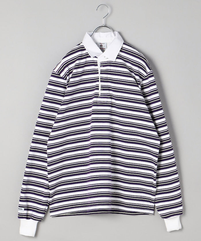 HW RugbyCollar L/S shirt / ヘビーウェイトラグビーカラーロングスリーブシャツ / ラガーシャツ 【限定展開】 HW RugbyCollar L/S shirt / 重量級橄欖球領長袖襯衫 / 橄欖球襯衫