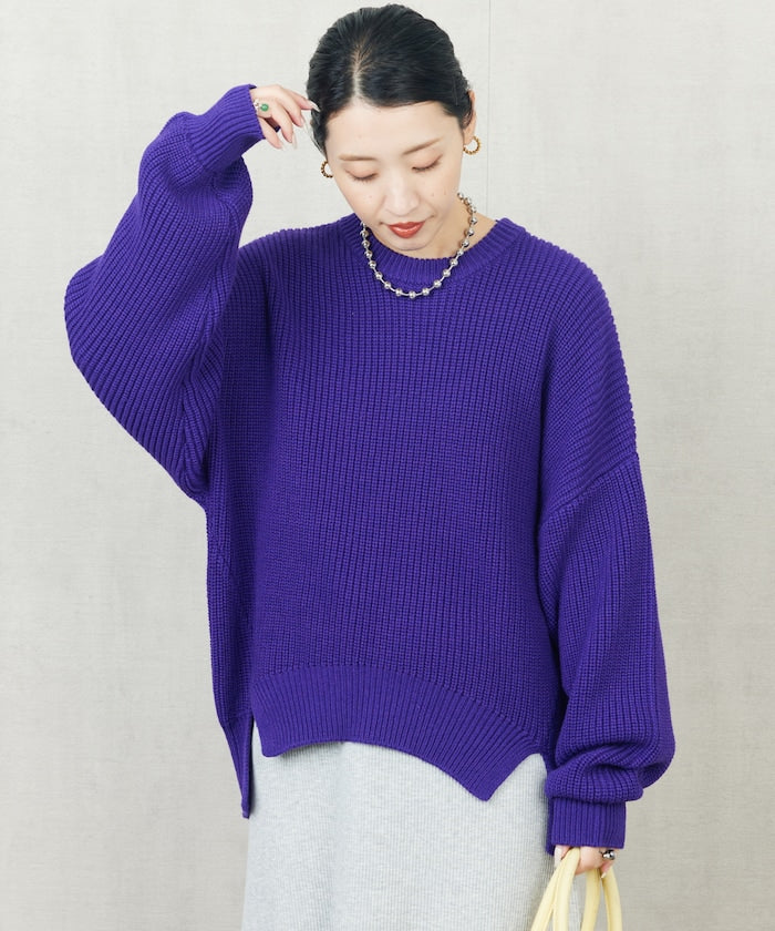 SHIHO/COLOR KNIT彩色針織衫