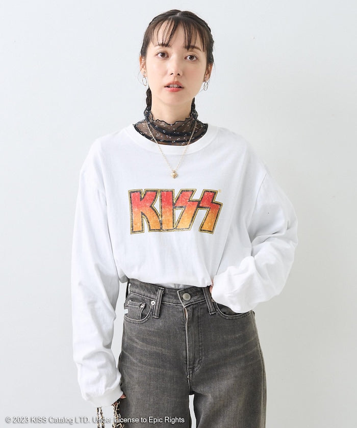 KISS Logo 長袖T恤