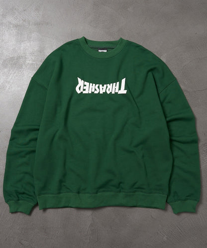 聯名 UPSIDE DOWN LOGO SWEAT/裡起毛圓領衛衣