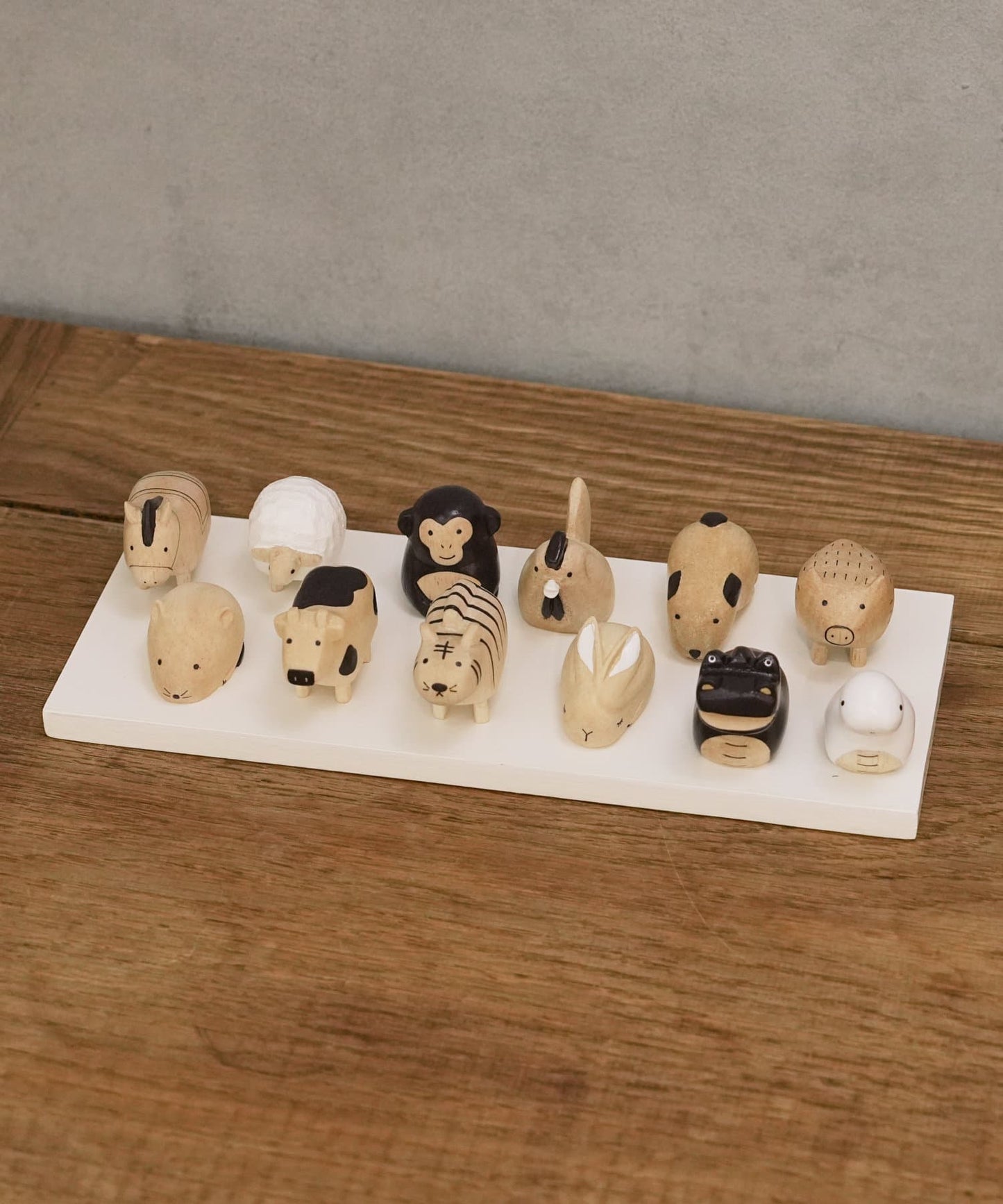 十二生肖擺件套裝（十二生肖+底座）