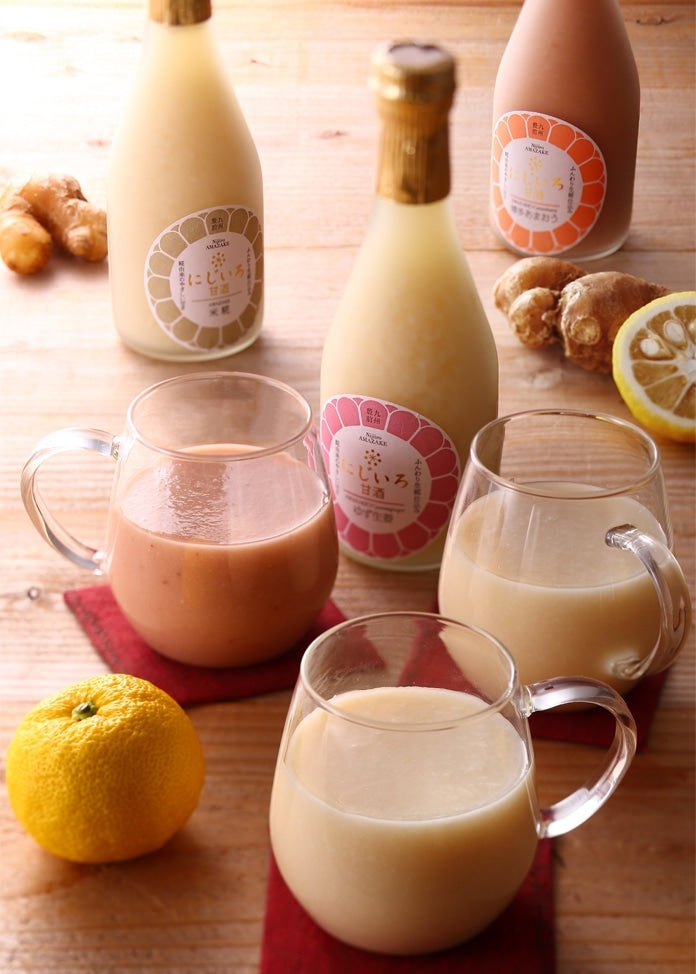 【冬季限定】彩色甜酒 3色禮盒