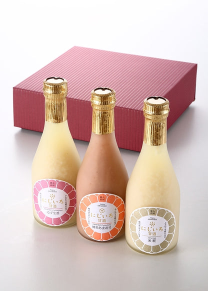 【冬季限定】彩色甜酒 3色禮盒